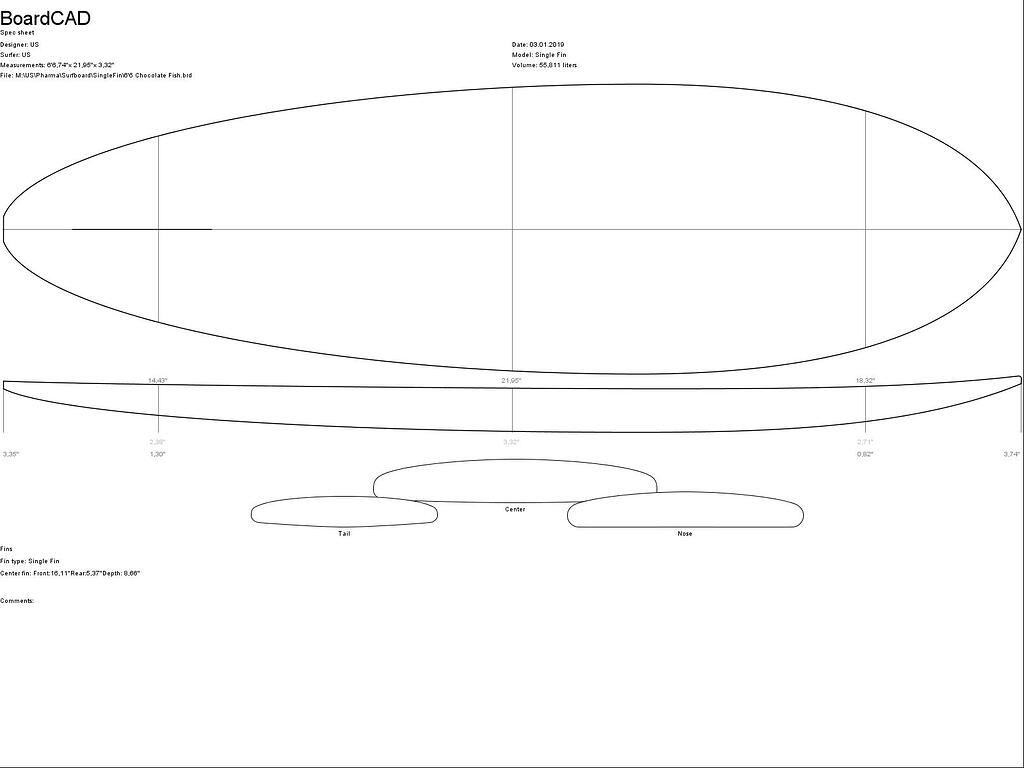 Project 6'6'', 56l Volume, Single Fin - General Discussion