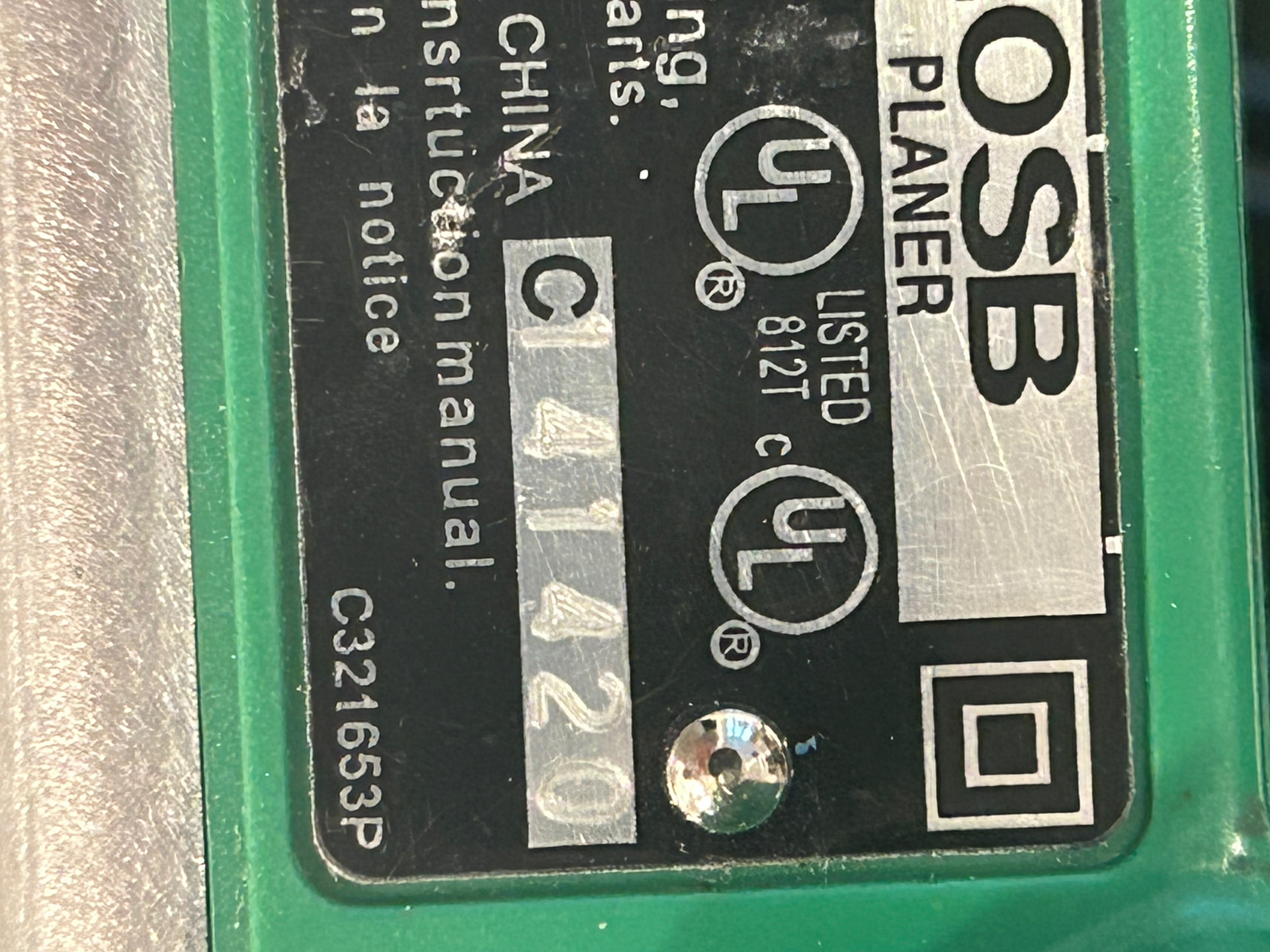 Fully modded Hitachi P20SB planer for sale - General Discussion